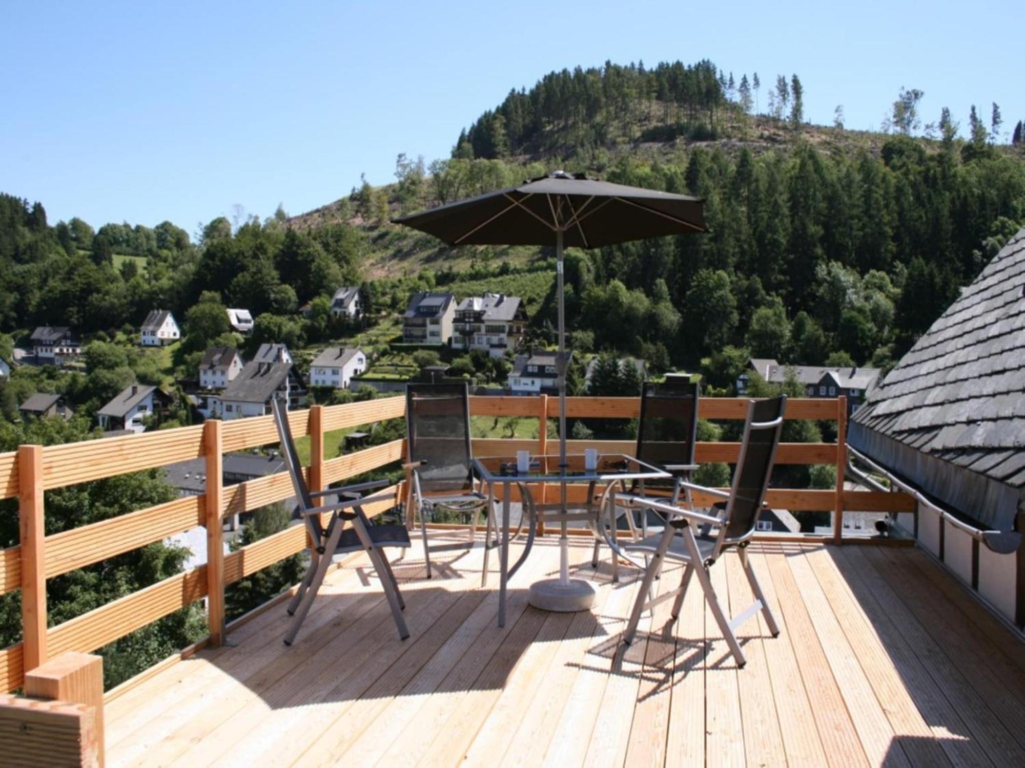 Cosy Apartment In Schwalefeld Near Willingen With Private Terrace Exteriér fotografie