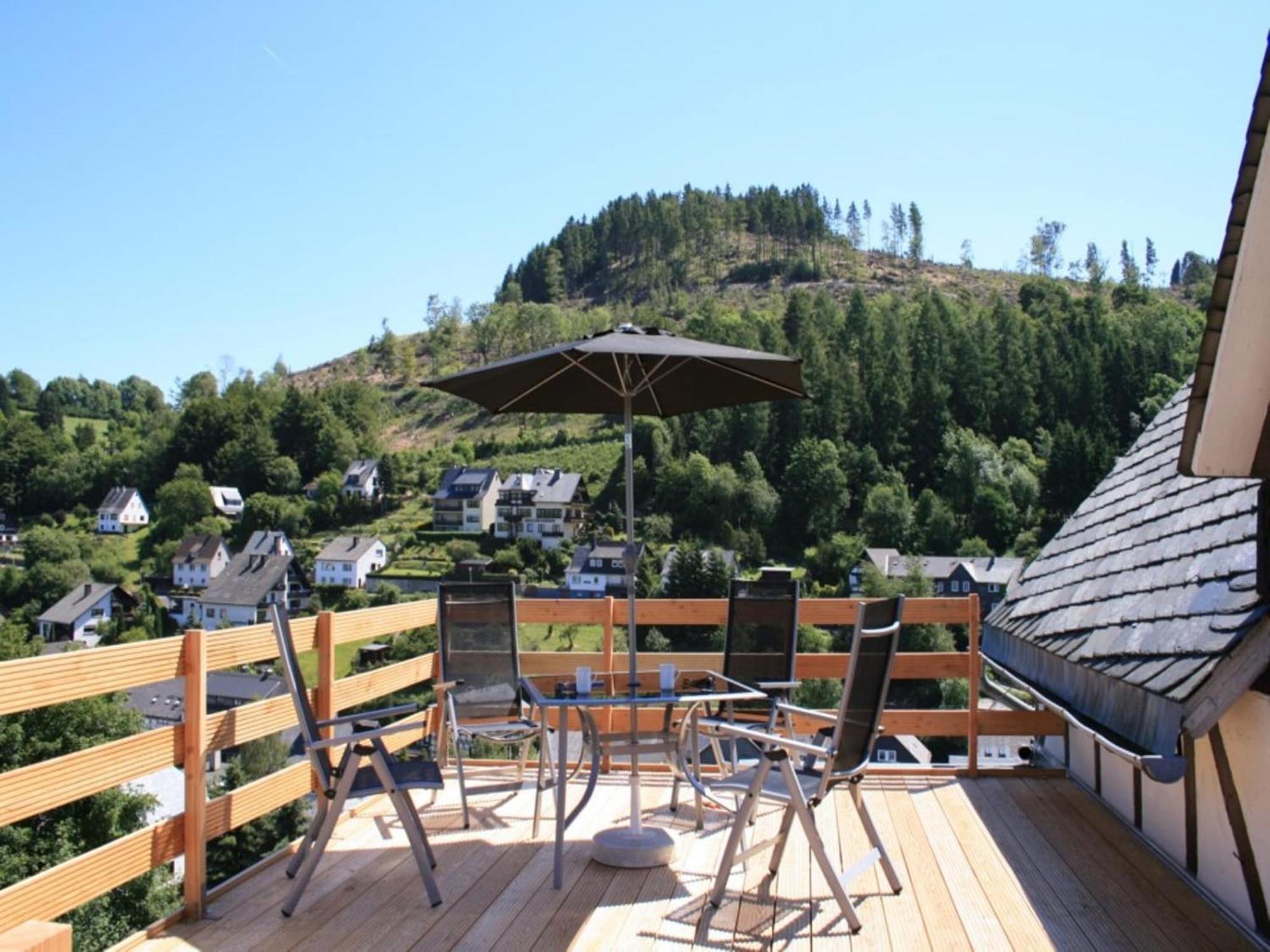 Cosy Apartment In Schwalefeld Near Willingen With Private Terrace Exteriér fotografie